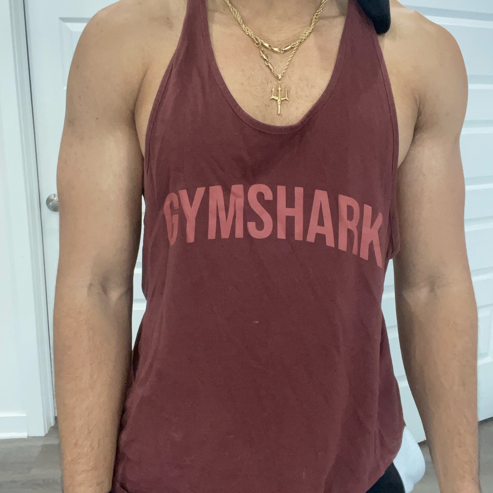 Brown Gymshark Tanktop